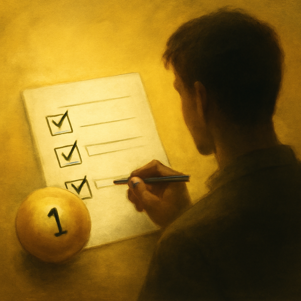 An icon representing the D1 Lottery Participation Guide.