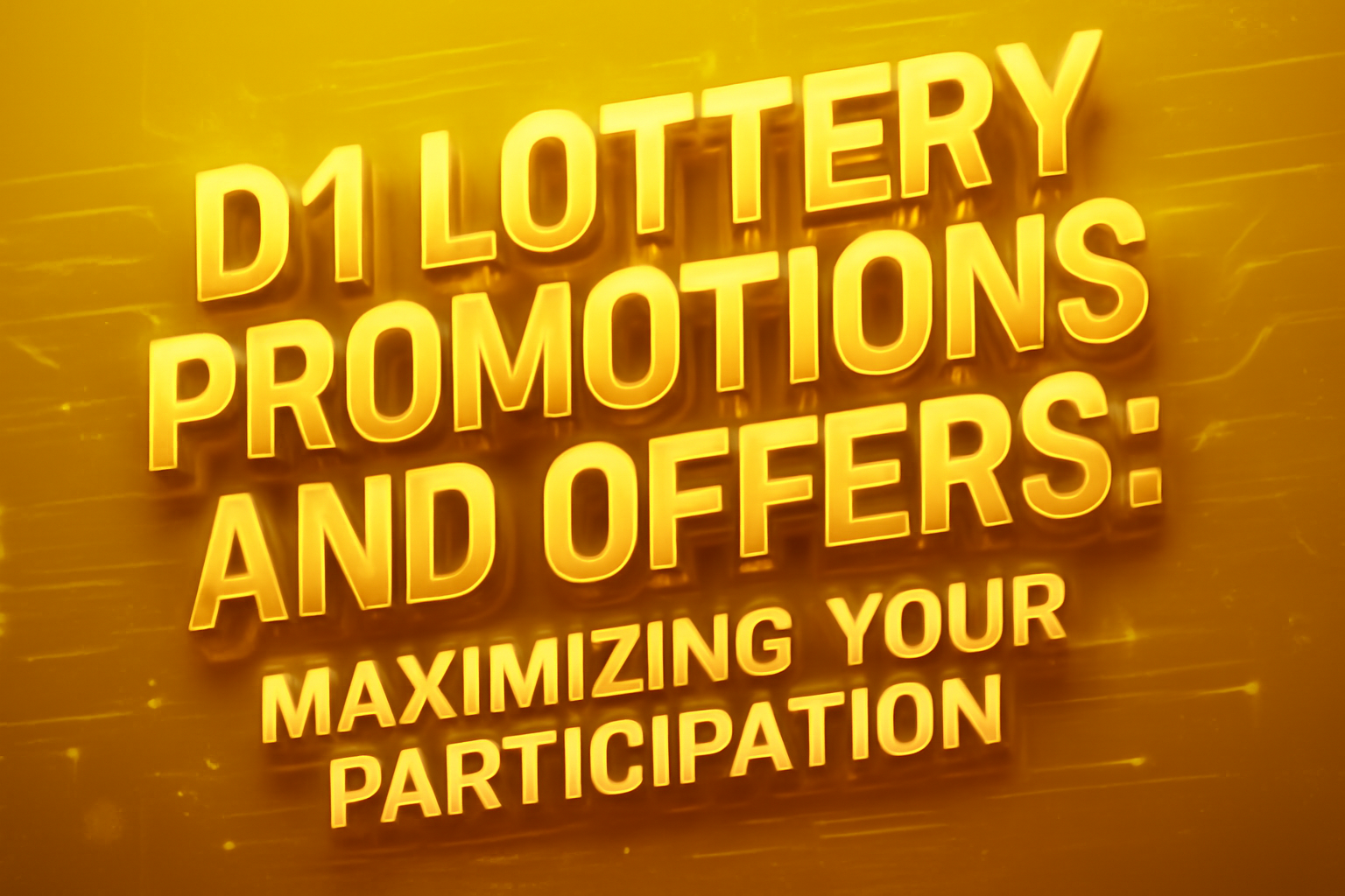 Illustration of secure account measures for D1 Lottery.