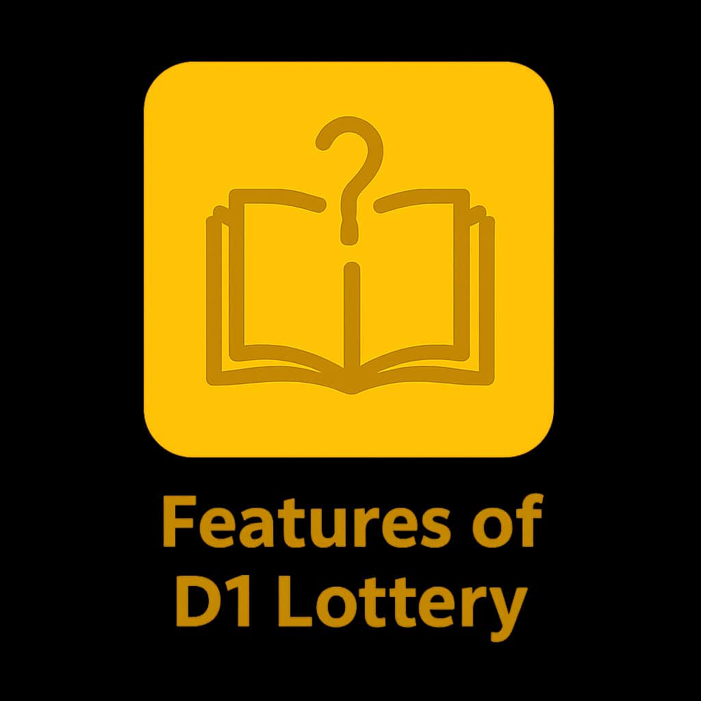 An icon representing the features of D1 Lottery.