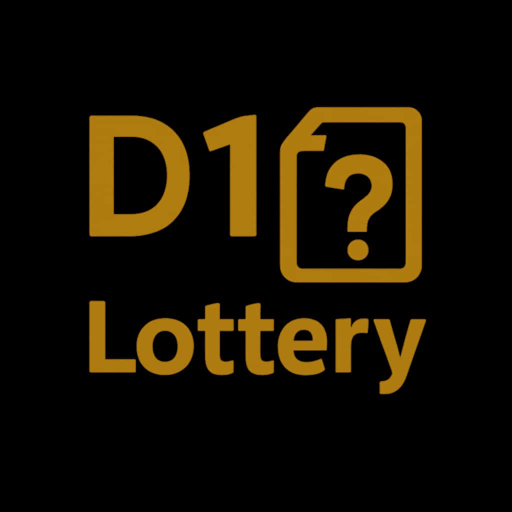 A badge representing the D1 Lottery guidance.