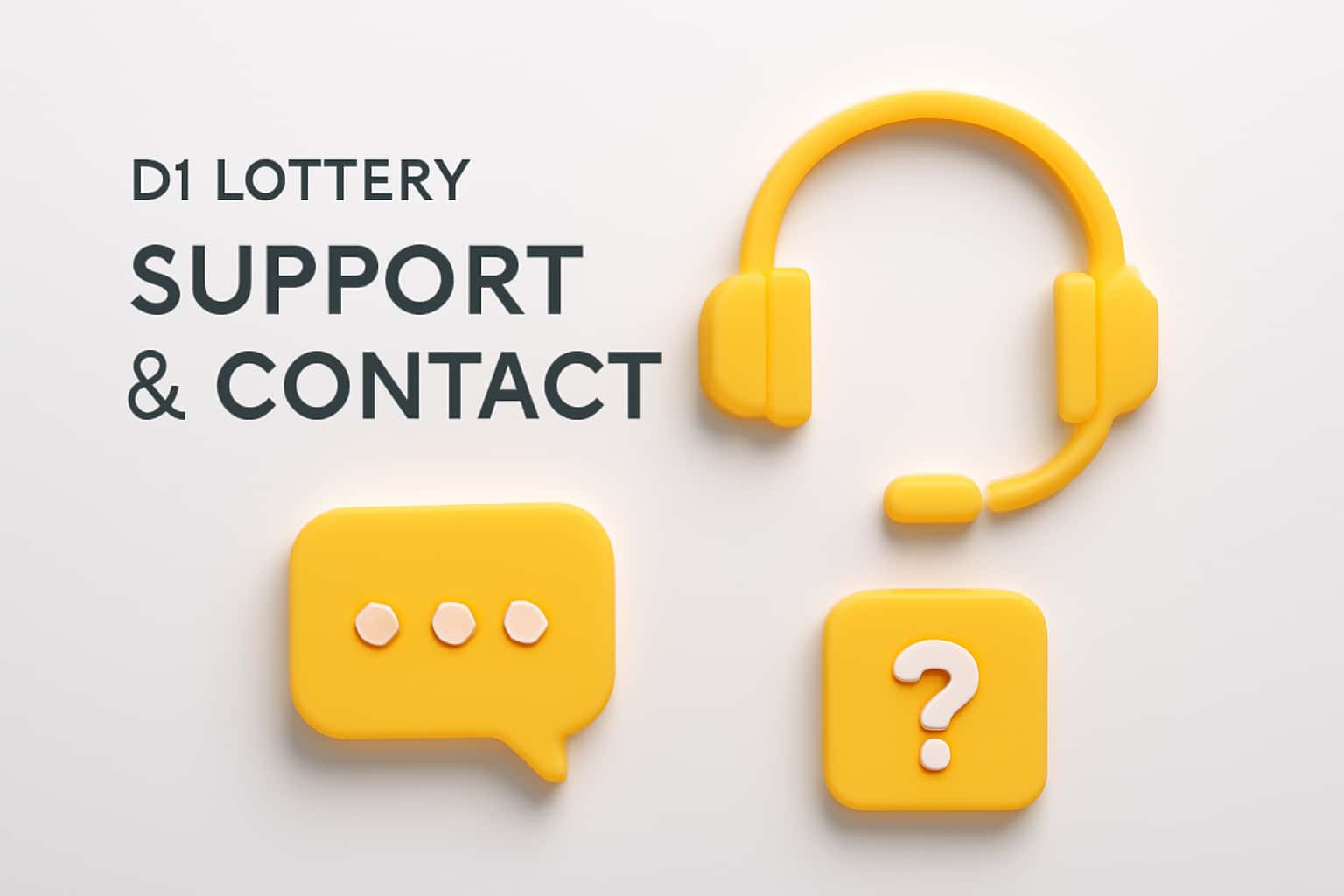 D1 Lottery Support & Contact Interface